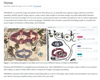 Page GitHub du projet Immarkus